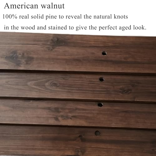 70 Inch Industrial Pipe Wall Shelves Pipe Shelving with Real Wood Plank (4 Count)