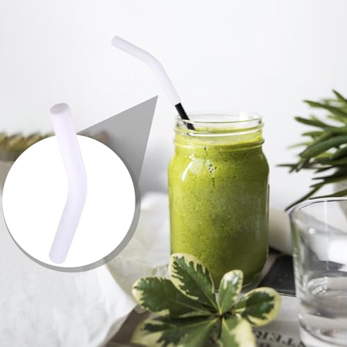6pcs Food Grade Silicone Straw Tips (6 Count)