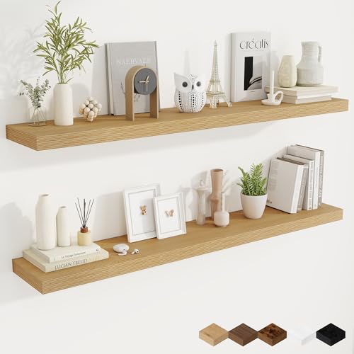 55 Inch Fireplace Mantel Shelf (2 Count)