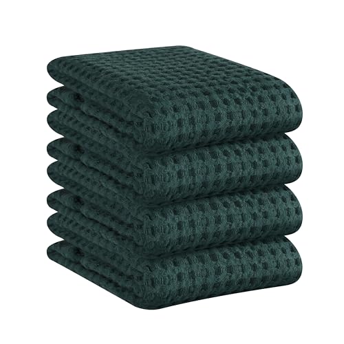 100% Cotton Premium Waffle Kitchen Towels