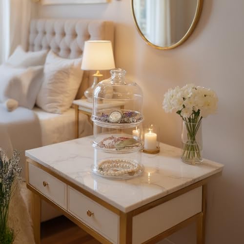 3 Tier Glass Jars with Lid