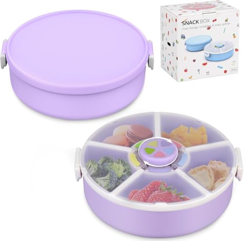 Kids' Rotating Snack Container Set