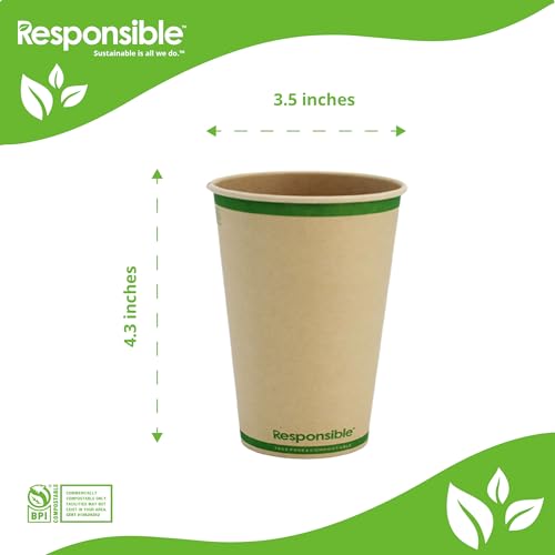 12 oz Paper Hot Cups (12 Count)