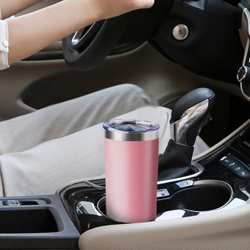 20 oz Skinny Tumbler with Lid and Straw (4 Count)