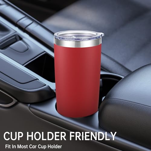 20 oz Tumblers Bulk Stainless Steel Tumbler with Lid (12 Count)