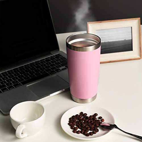 20oz Stainless Steel Tumbler Bulk with Lid (12 Count)