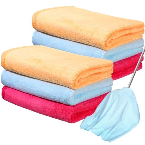 6 Pcs Extra Large Microfiber Cleaning Cloth (6 Count)