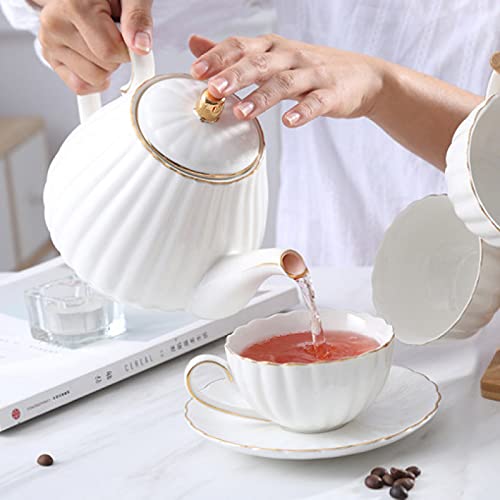 14 Piece Porcelain Ceramic Coffee Tea Gift Sets