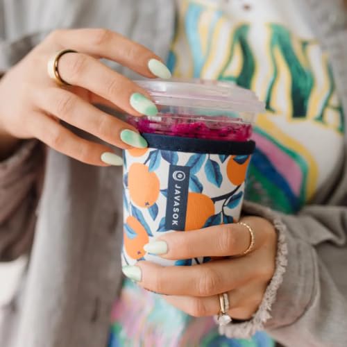 JavaSok Iced Coffee & Cold Soda Insulated Neoprene Cup Sleeve