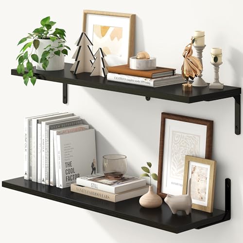 Deep Floating Shelves (2 Count)