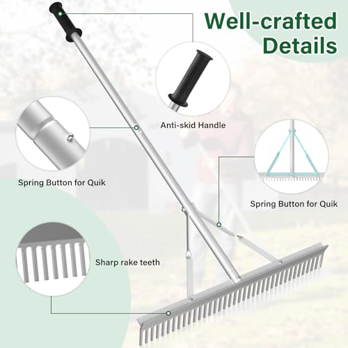Aluminum Landscape Rake