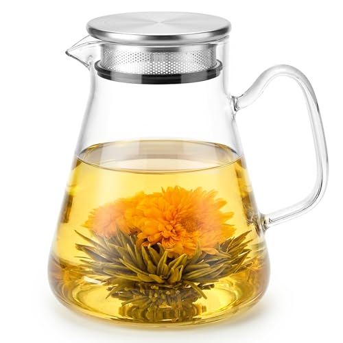 Glass Teapot with Infuser (33 Fl Oz)