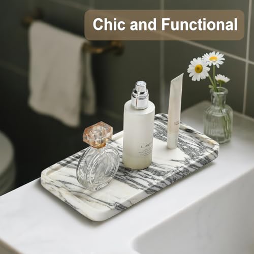 Natural Marble Vanity Tray