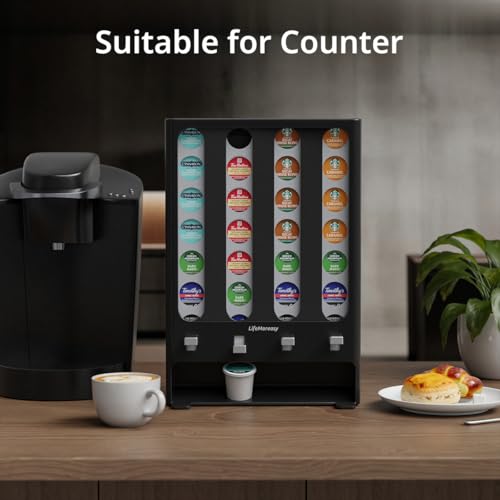 K Cup Holder Creative Coffee Pods Storage Stand Vending