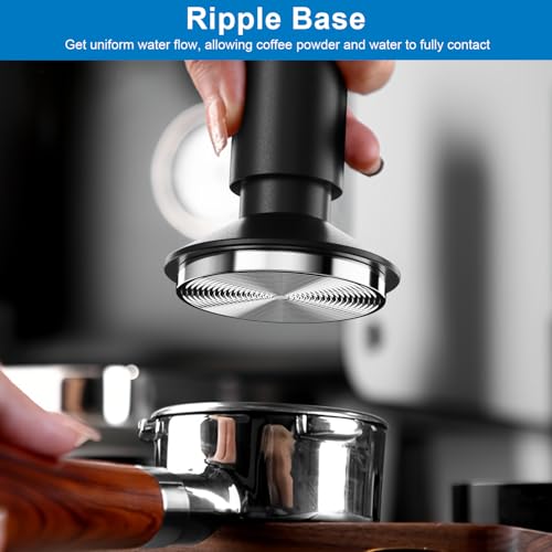 2-in-1 Espresso Tamper & WDT Tool, 51mm Spring Loaded