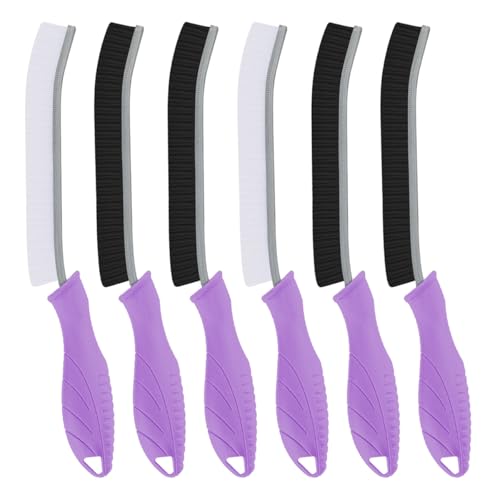 6Pcs Hard Bristle Crevice Cleaning Brush
