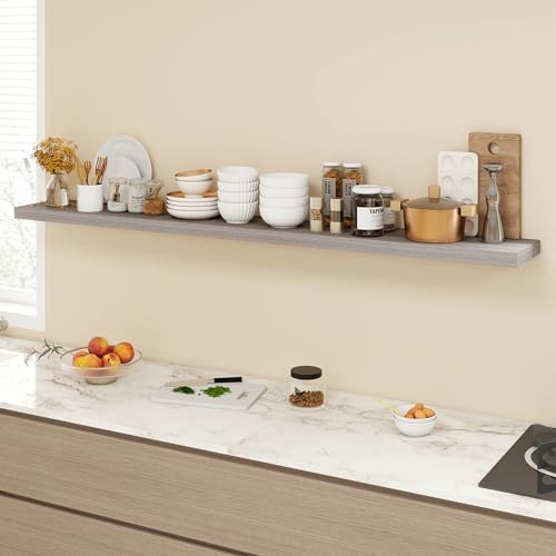 72 Inch Floating Shelves