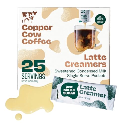 Sweetened Condensed Milk Coffee Creamers Singles 25pk (25 Ounce)