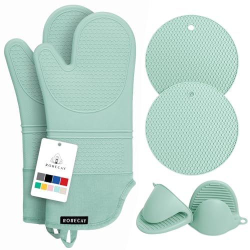 2 Pack Silicone Pot Holders for Kitchen