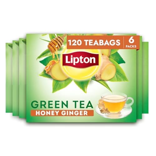 Honey Ginger Green Tea Bags (120 Count)