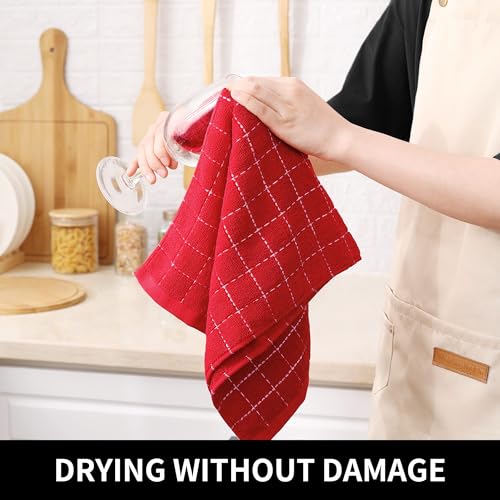 100% Cotton Terry Kitchen Towels (12 Count)