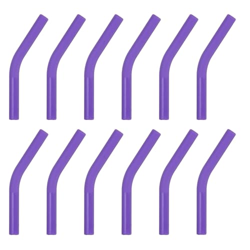 12Pcs Silicone Straw Tips (12 Count)