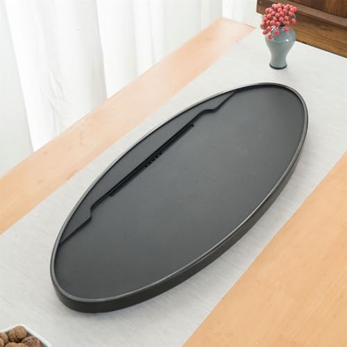 Tea Set Oval Stone Tea Tray Oval Stone Tea Sea Large Tea Table Home Simple Kung Fu Tea Set Tea Table Original Stone Dry Bubble Table Chinese Tea Set