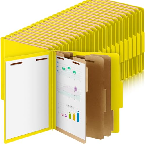 60 Pcs Classification Folder Letter Size