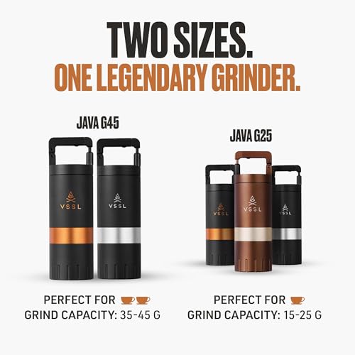 VSSL Java G45】Premium Manual Coffee Grinder