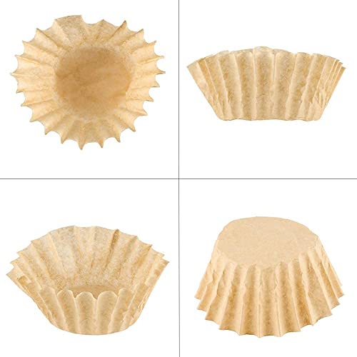 Natural Unbleached Brown Biodegradable Extra Large Coffee Filters 10 (110 Count)