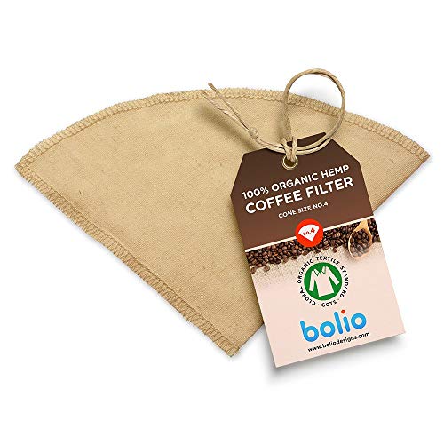 Organic Hemp Reusable Coffee Filter