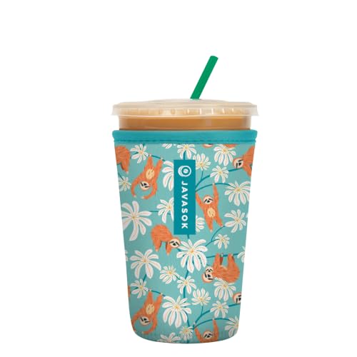 JavaSok Iced Coffee & Cold Soda Insulated Neoprene Cup Sleeve