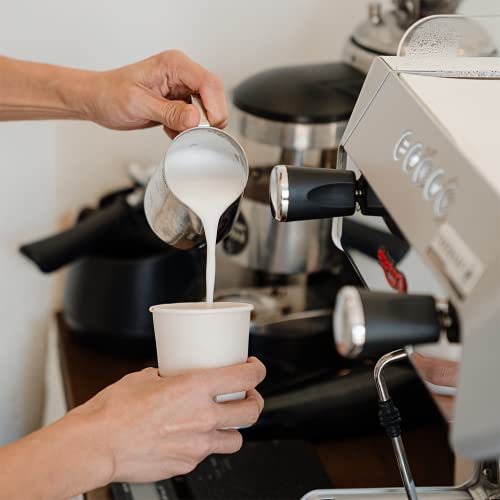 White Disposable Paper Coffee Cups (100 Count)