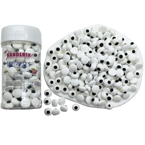 10mm Small Candy Eyes for Decorating Edible Candy Eyes Eyeballs Halloween Sprinkles for Cake Decorations