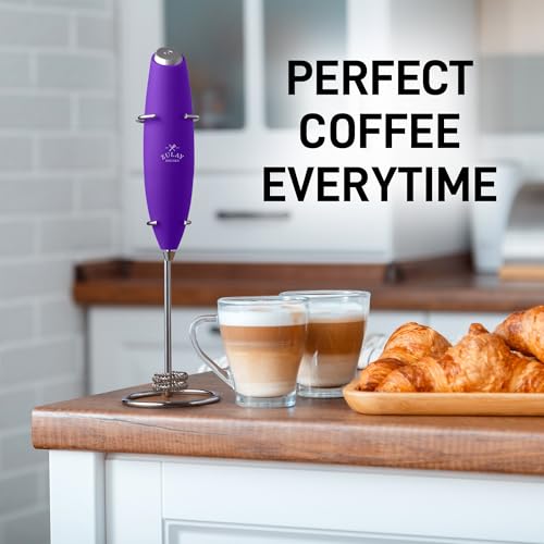 Powerful Milk Frother Wand With Duracell Batteries