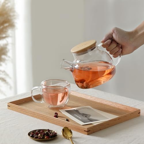 Double Wall Glass Cappuccino Mugs 8.1oz (2 Count)