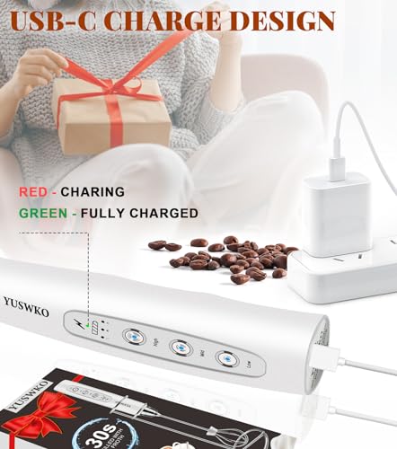 Handheld Milk Frother Wand for Coffee