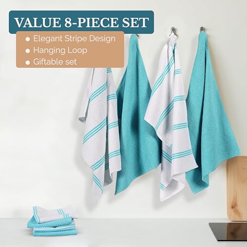 Kitchen Towel Set 8 Pc (8 Count)