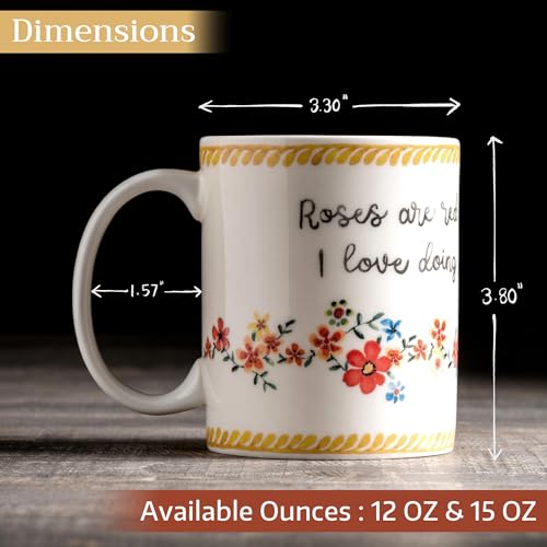 Coffee Mug with Handles Tea Cups