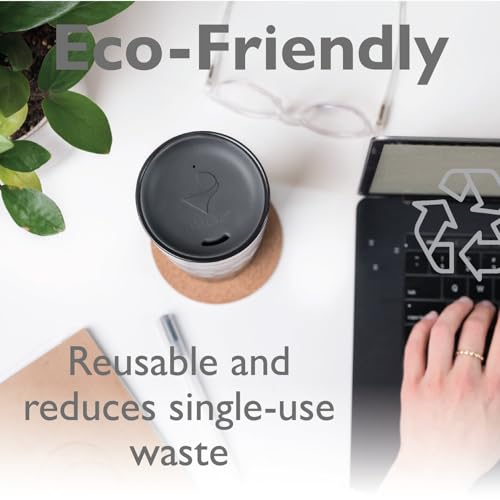 Reusable Silicone Lid for Coffee Cups and Mugs