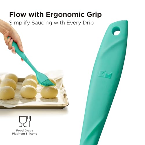 WaltzGrip Platinum Silicone Basting Pastry Brush (2 Count)