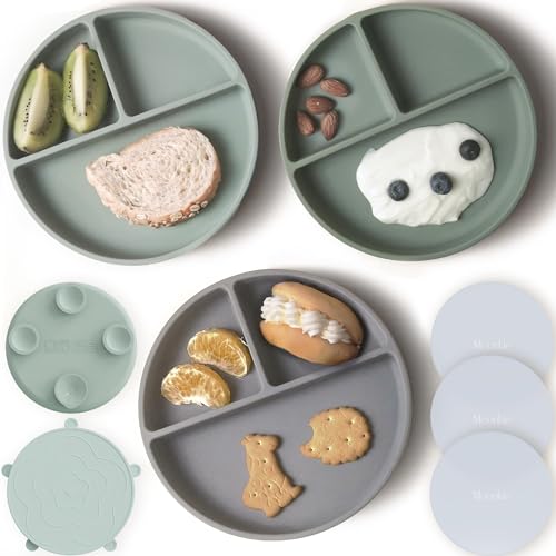 Suction Plates for Baby (3 Count)