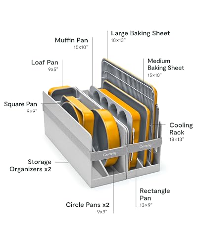 11-Piece Non-Stick Ceramic Bakeware Set