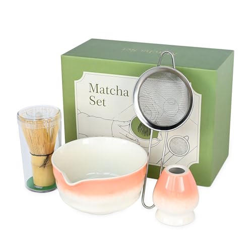Pink Matcha Whisk Making Set (5 Count)