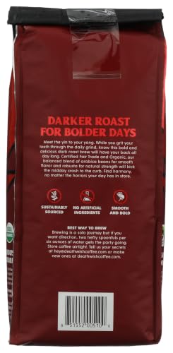 Organic Dark Roast Whole Bean Coffee (16 Ounce)