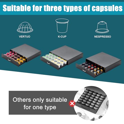 K Cup Holder Drawer 30 Pods Capacity