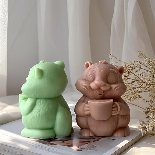 Squirrel Molds Animal Resin Mold