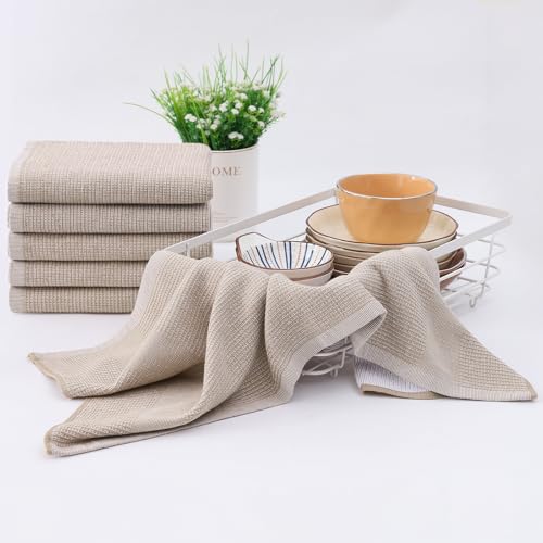 380 GSM Cotton Premium Kitchen Towels 8 Pack (8 Count)