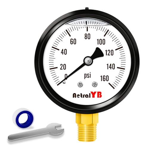 0 160 Psi Pressure Gauge