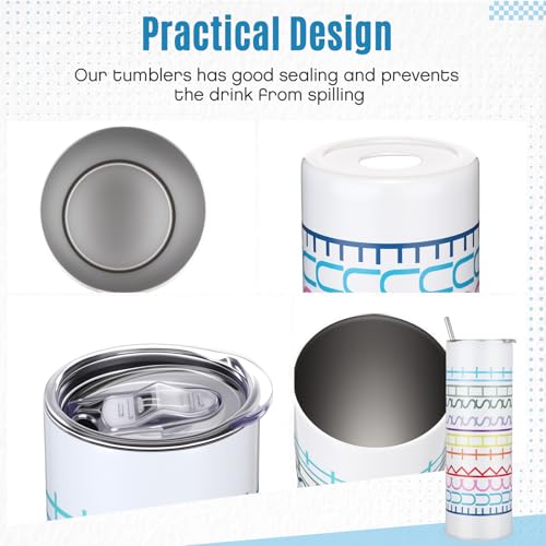 20 oz Hidden Message Tumbler Insulated with Lid Straw